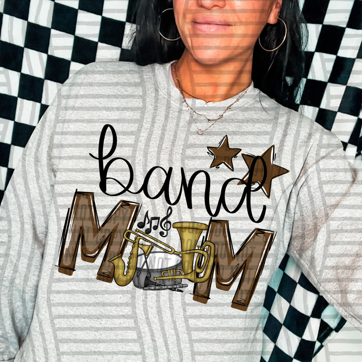 Sports Mom Band DTF Print