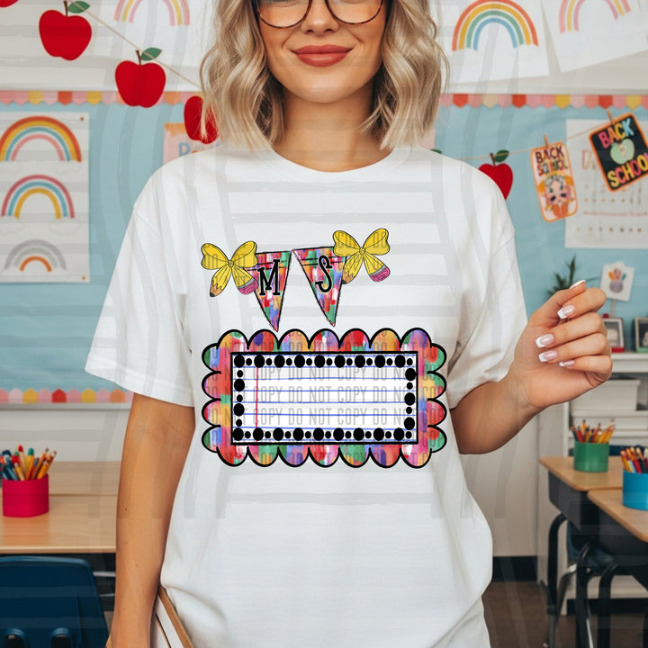 Teacher DTF Print