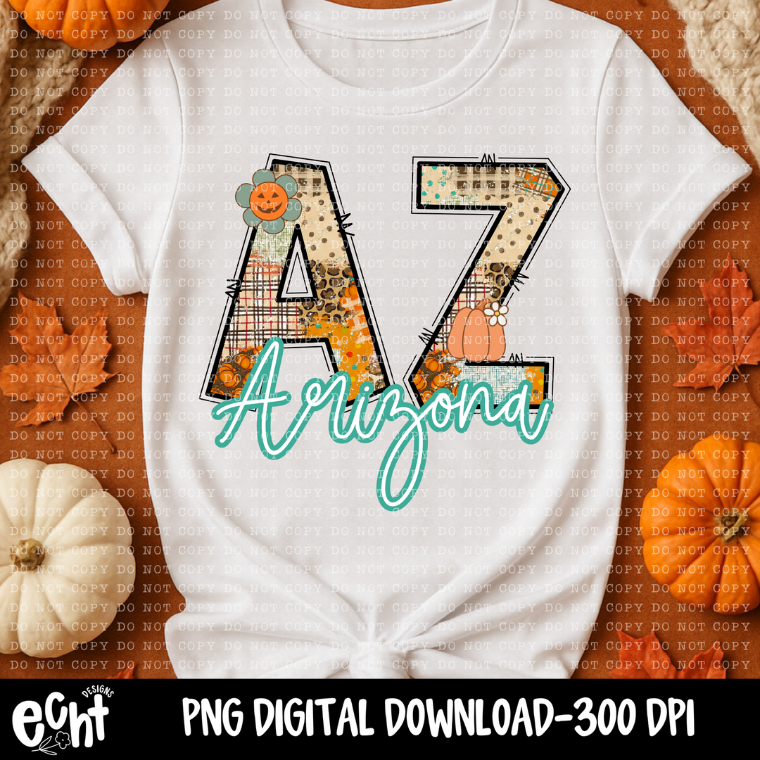 Patchwork Plaid States DTF Print