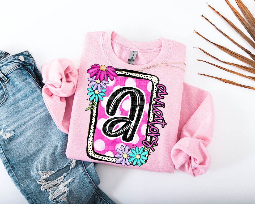 Floral Bloom DTF Print