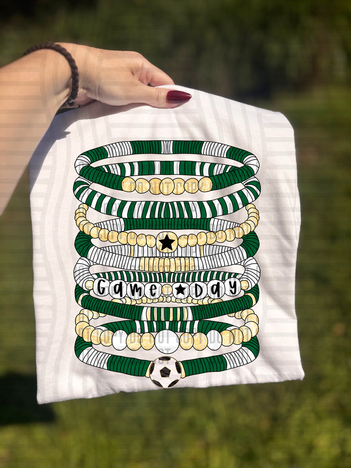 Soccer Bracelets DTF Print