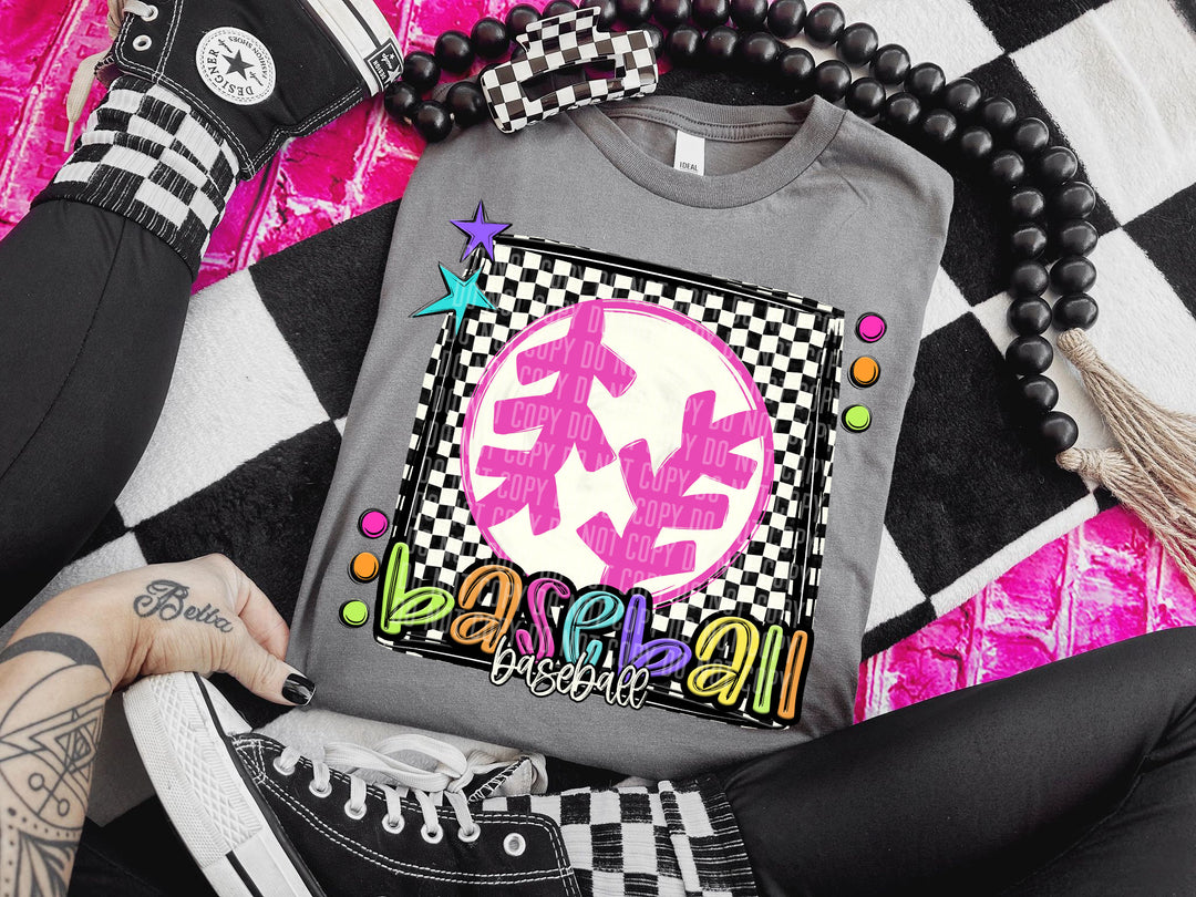 Bright Sports/Ball DTF Print