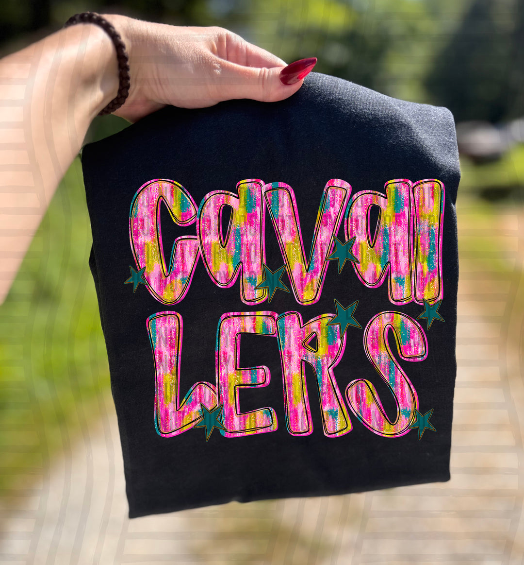 Holiday Brushstroke DTF Print