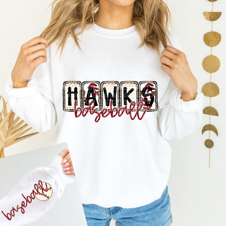 Baseball Boxed FRONT DTF Print