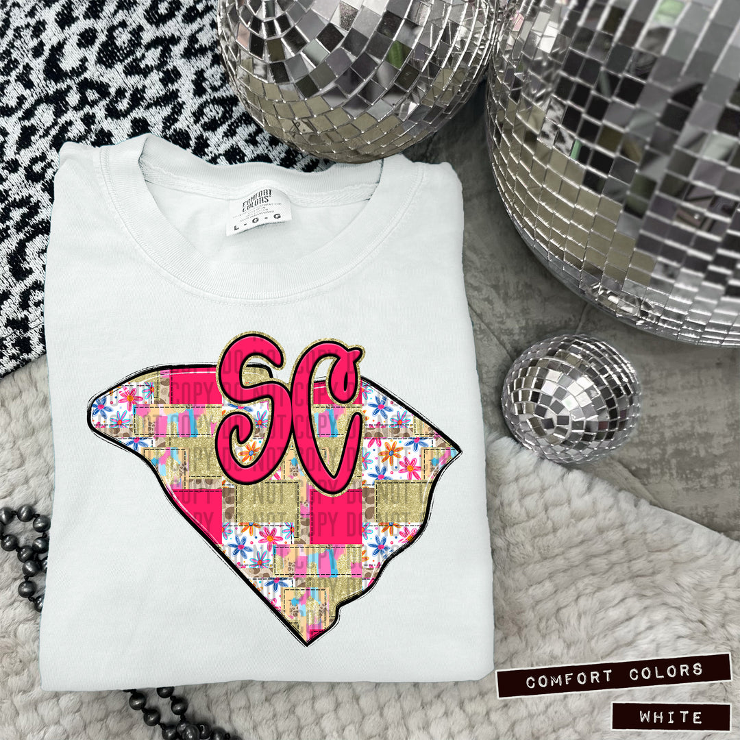 Patches States DTF Print