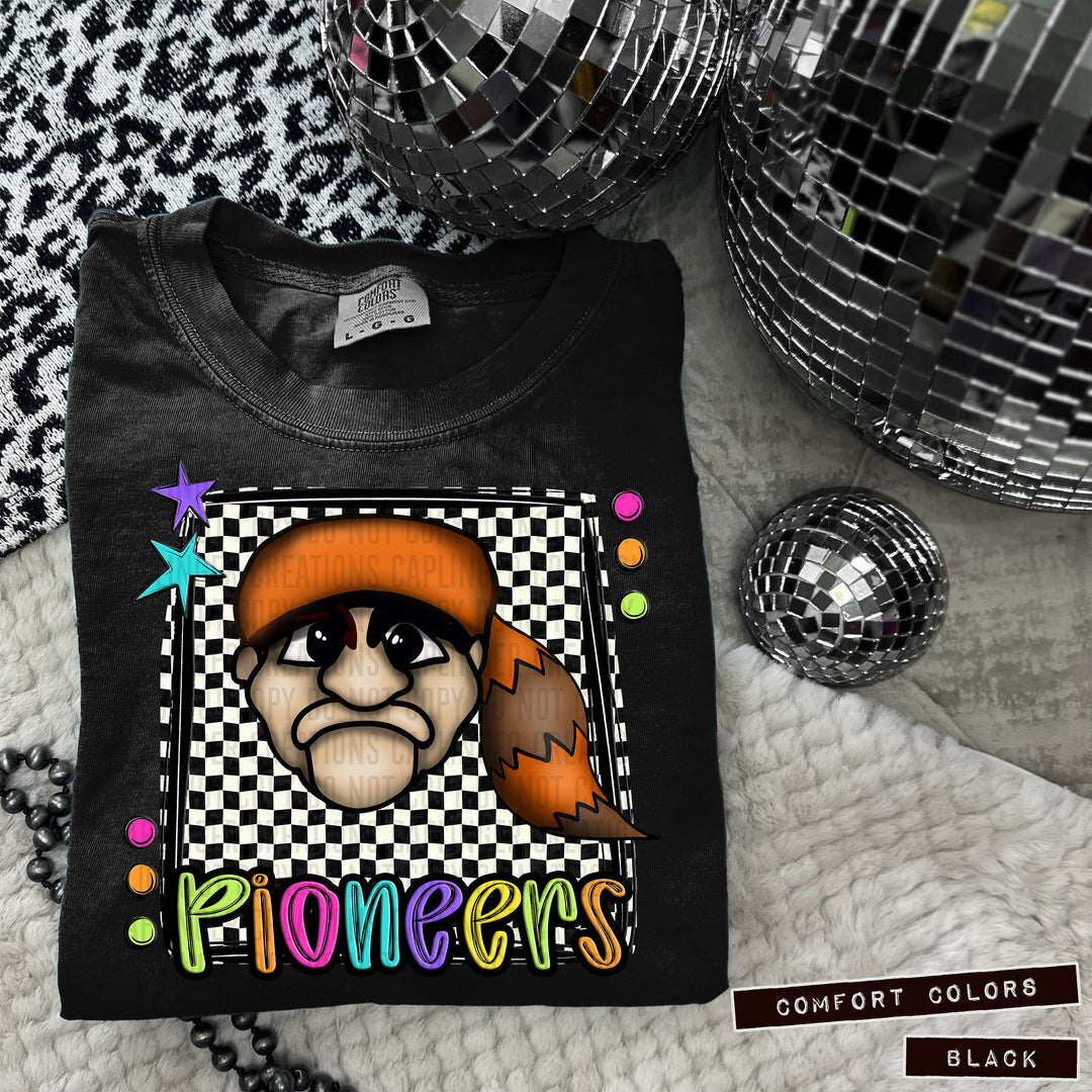 Preppy Bright Mascots Round 2 DTF Print
