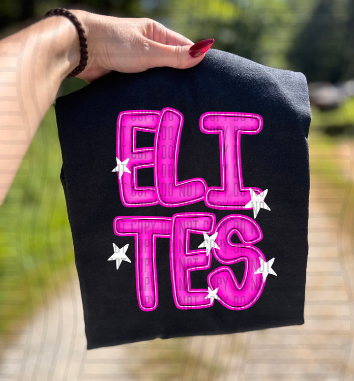 Pink And Preppy Split DTF Print