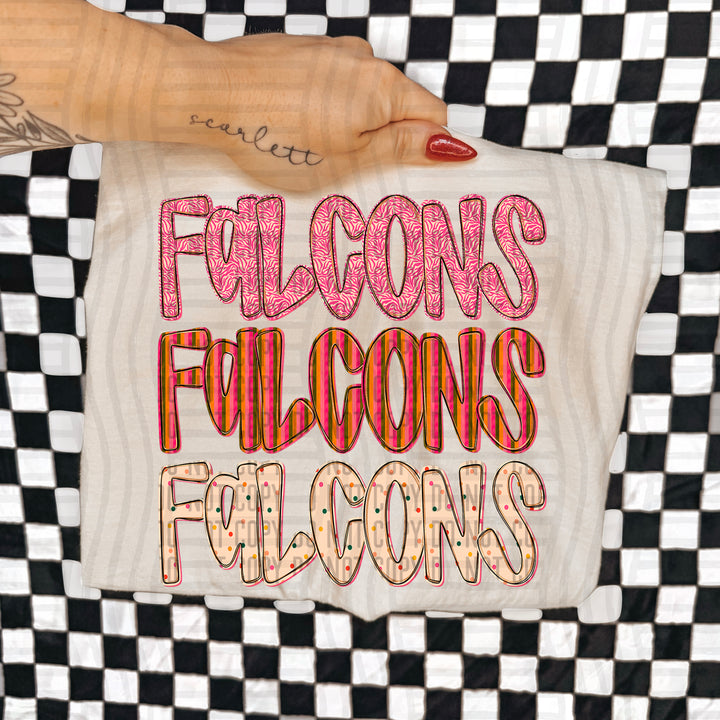 Holly Jolly Cheer Stacked DTF Print