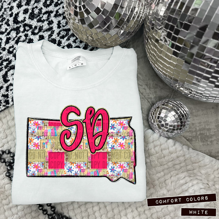 Patches States DTF Print