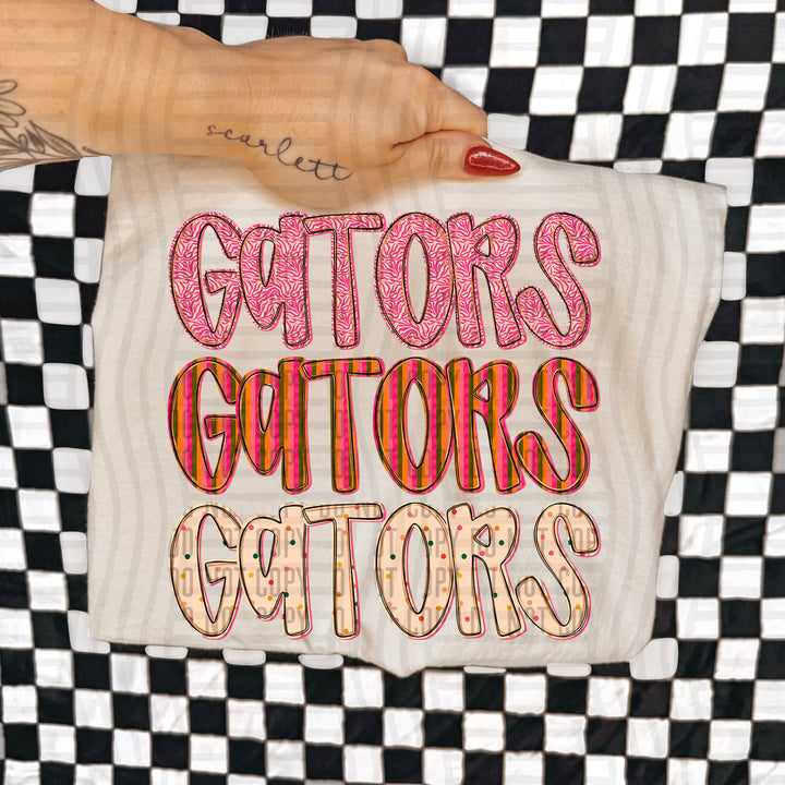 Holly Jolly Cheer Stacked DTF Print