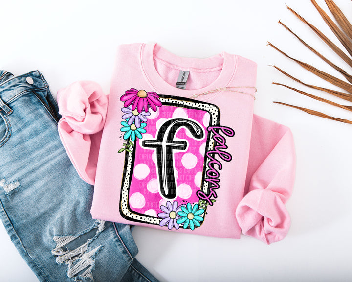 Floral Bloom DTF Print