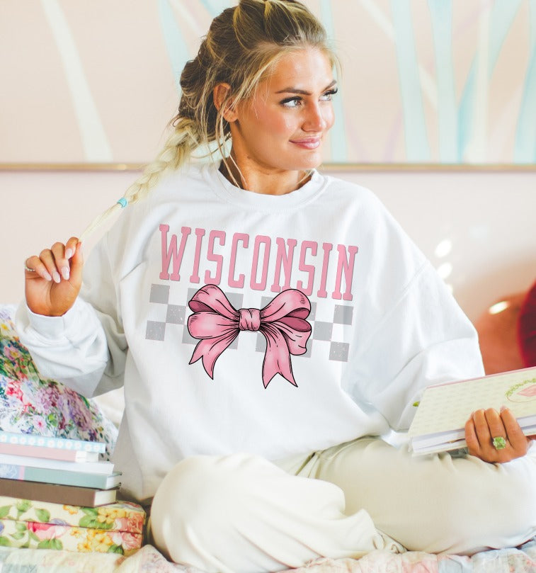 Preppy Coquette State DTF Print