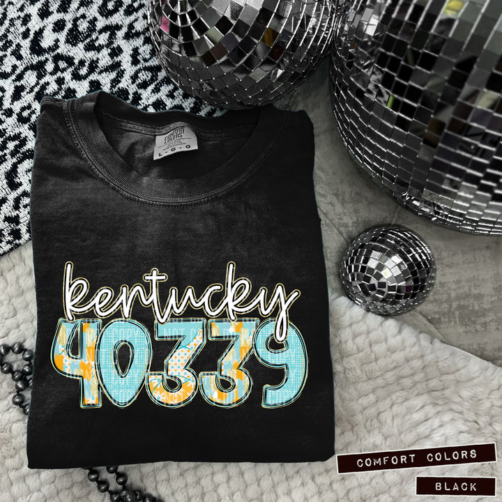 Dotted Daisy Zip Codes No Bows DTF Print