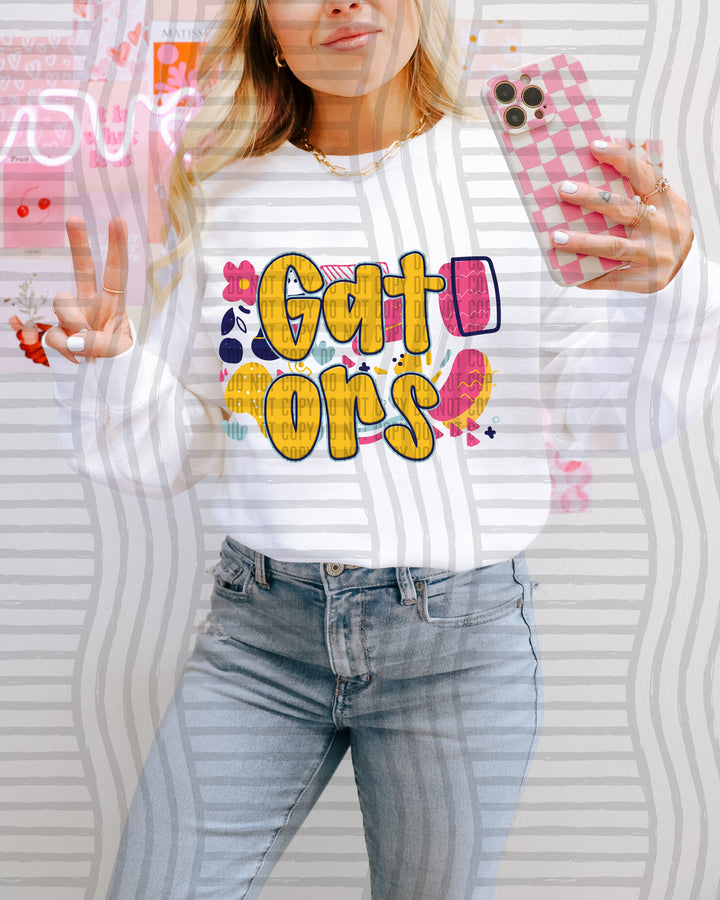Groovy Mascots DTF Print