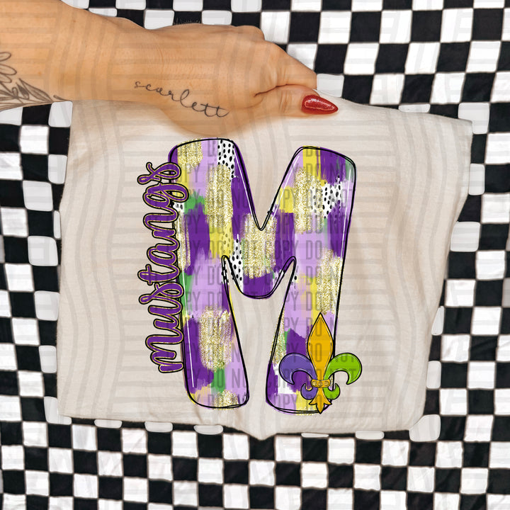 Mardi Mascots DTF Print