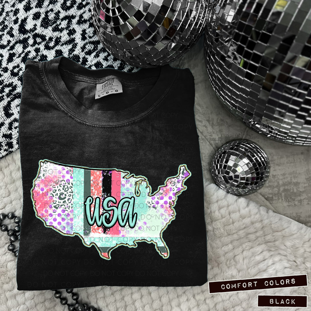 Chic States DTF Print