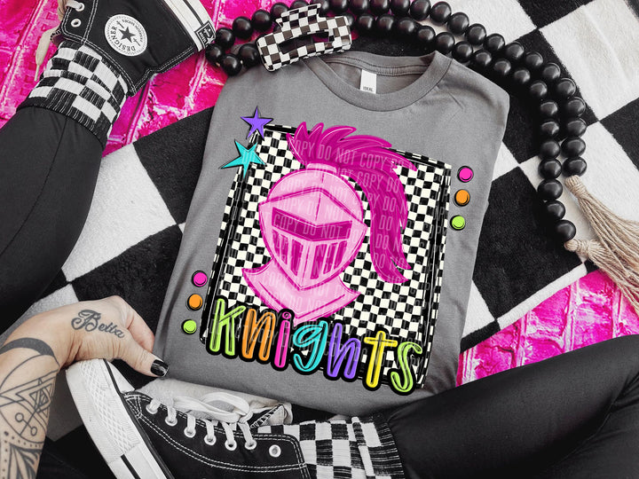Preppy Bright Mascots DTF Print
