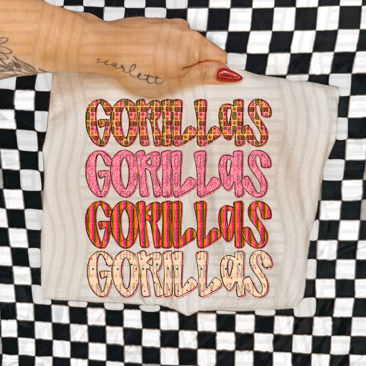 Holly Jolly Cheer Stacked DTF Print