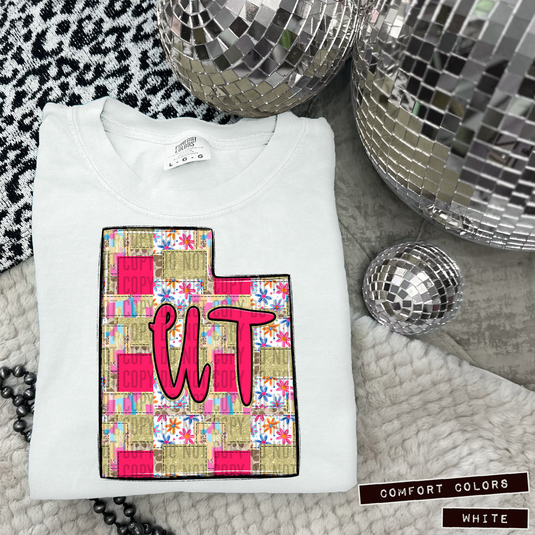 Patches States DTF Print
