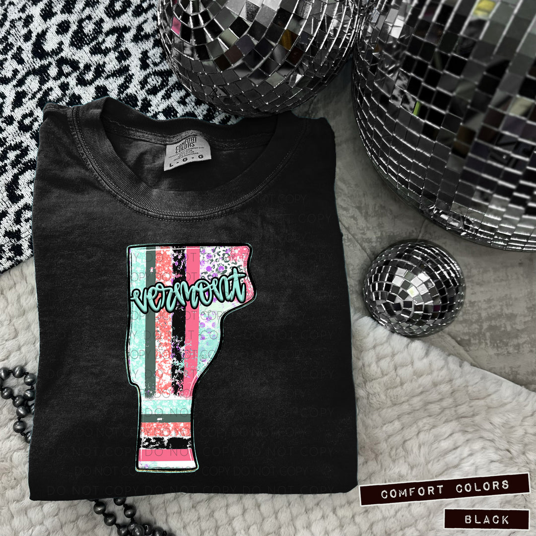 Chic States DTF Print