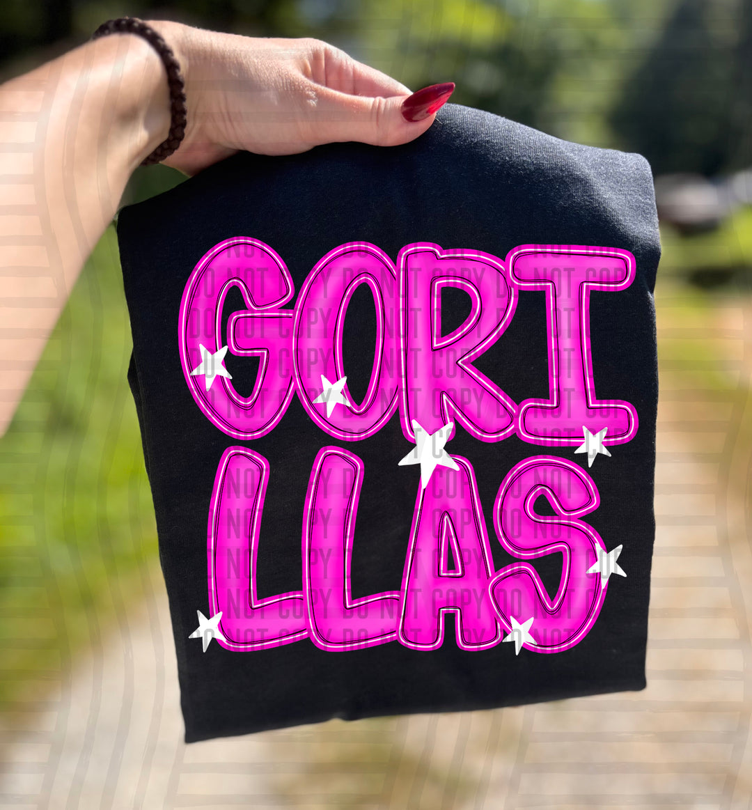 Pink And Preppy Split DTF Print