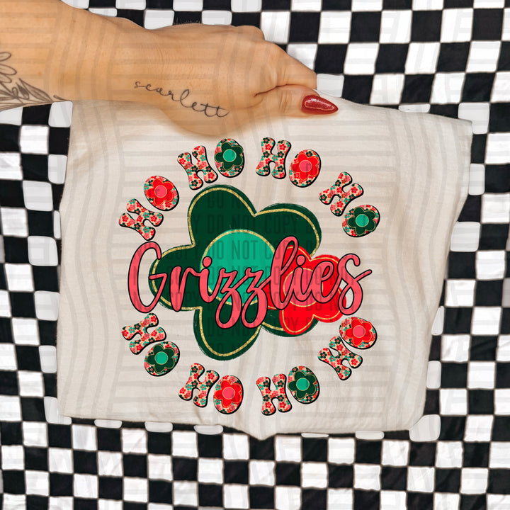 Retro Hohoho DTF Print