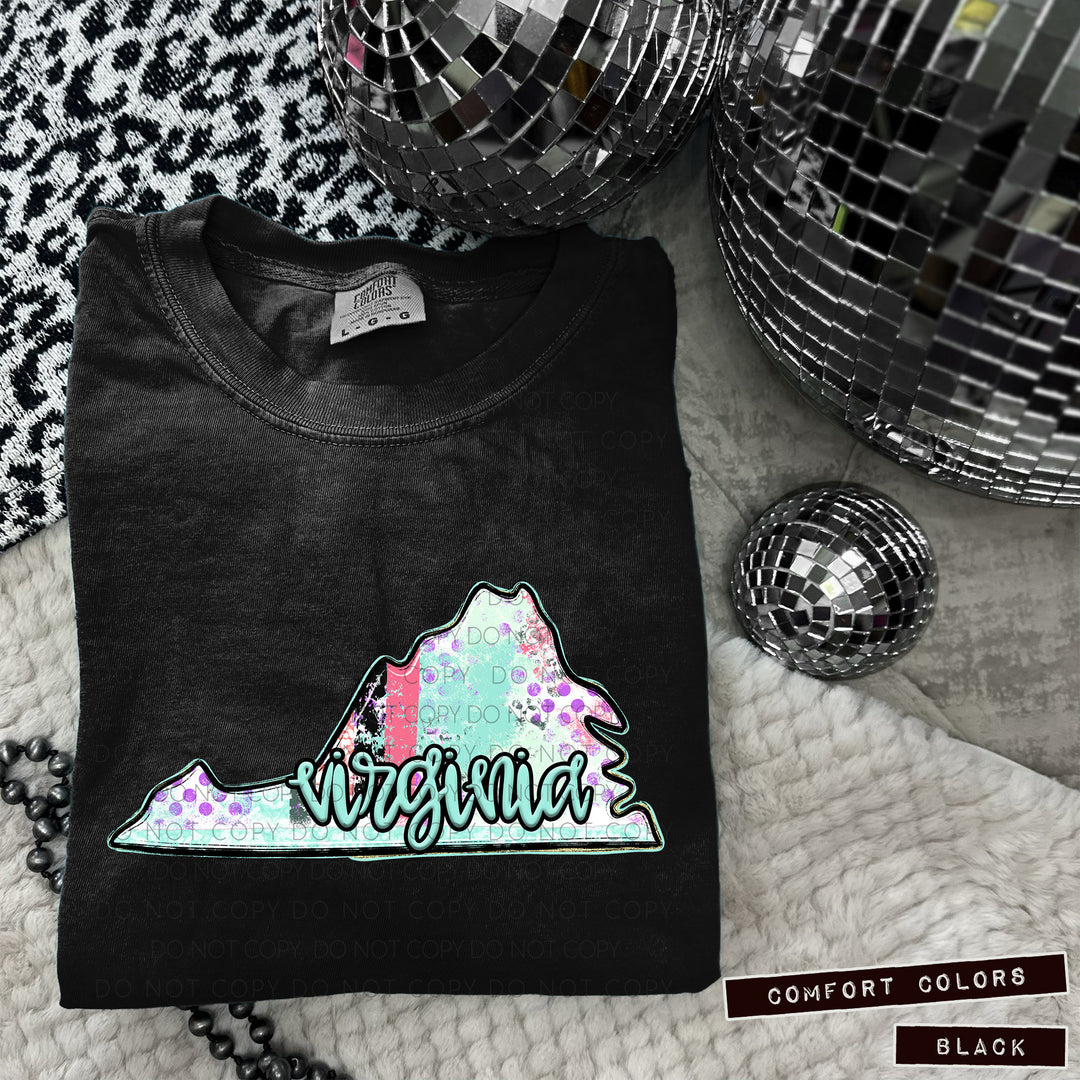 Chic States DTF Print