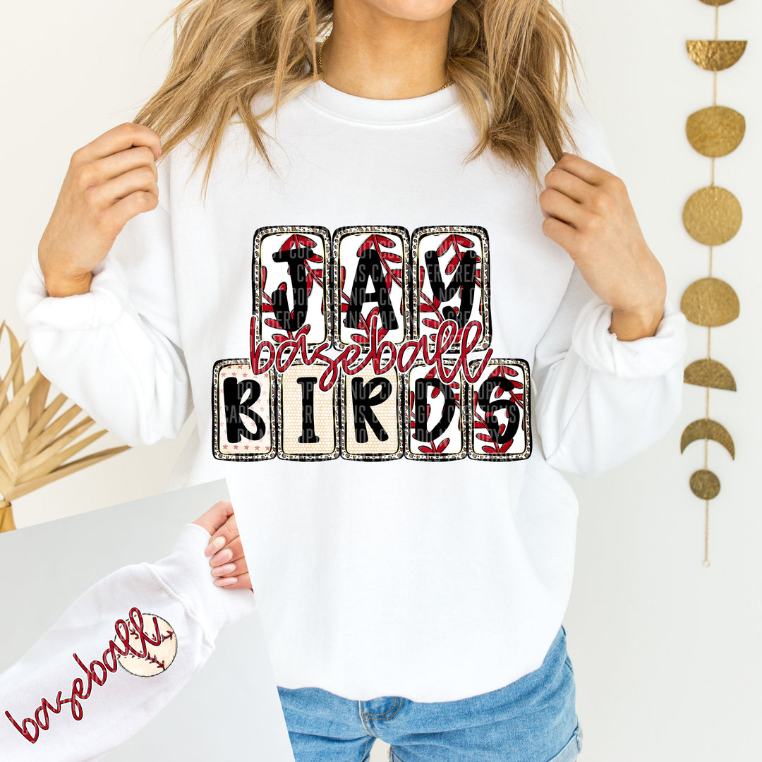 Baseball Boxed FRONT DTF Print