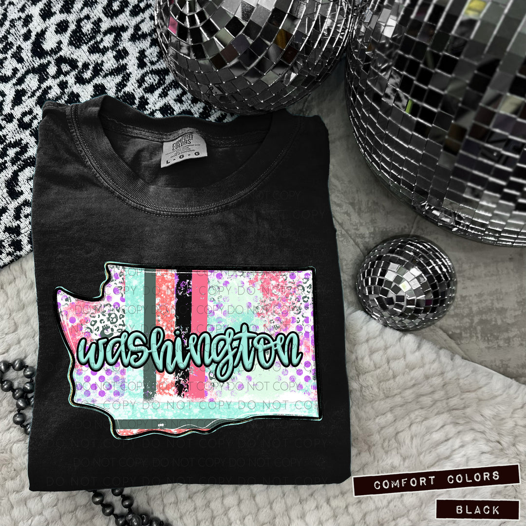 Chic States DTF Print