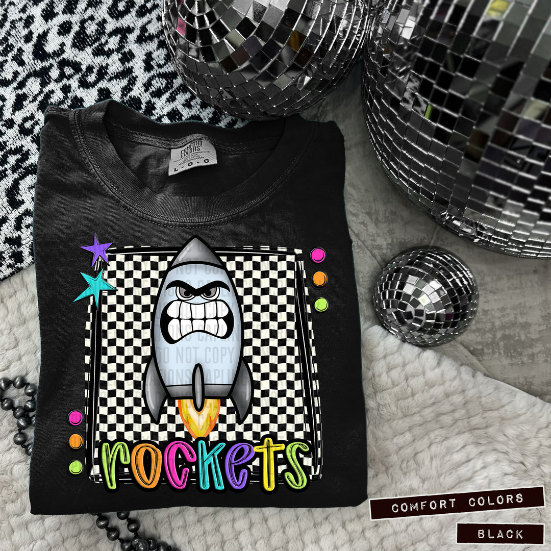 Preppy Bright Mascots Round 2 DTF Print