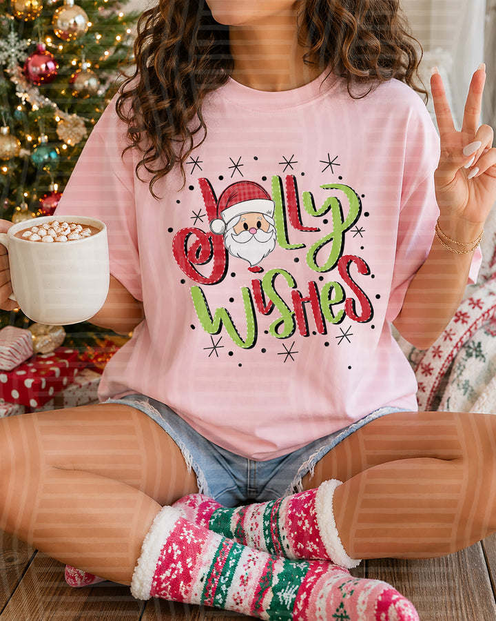 Jolly Wishes DTF Print
