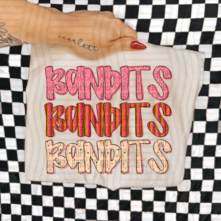 Holly Jolly Cheer Stacked DTF Print