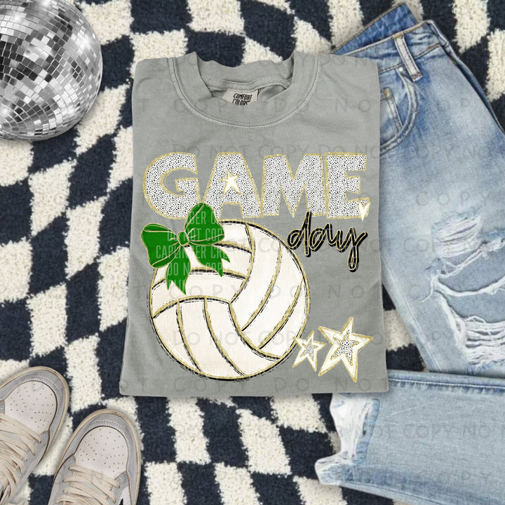 Game Day Volleyball DTF Print