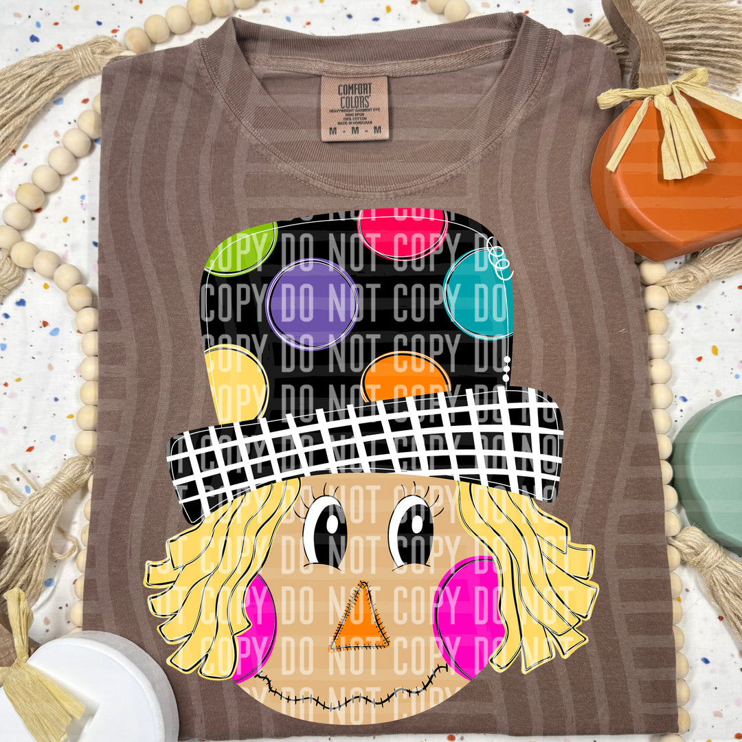 Preppy Scarecrow DTF Print