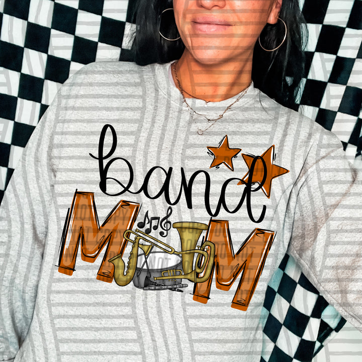 Sports Mom Band DTF Print