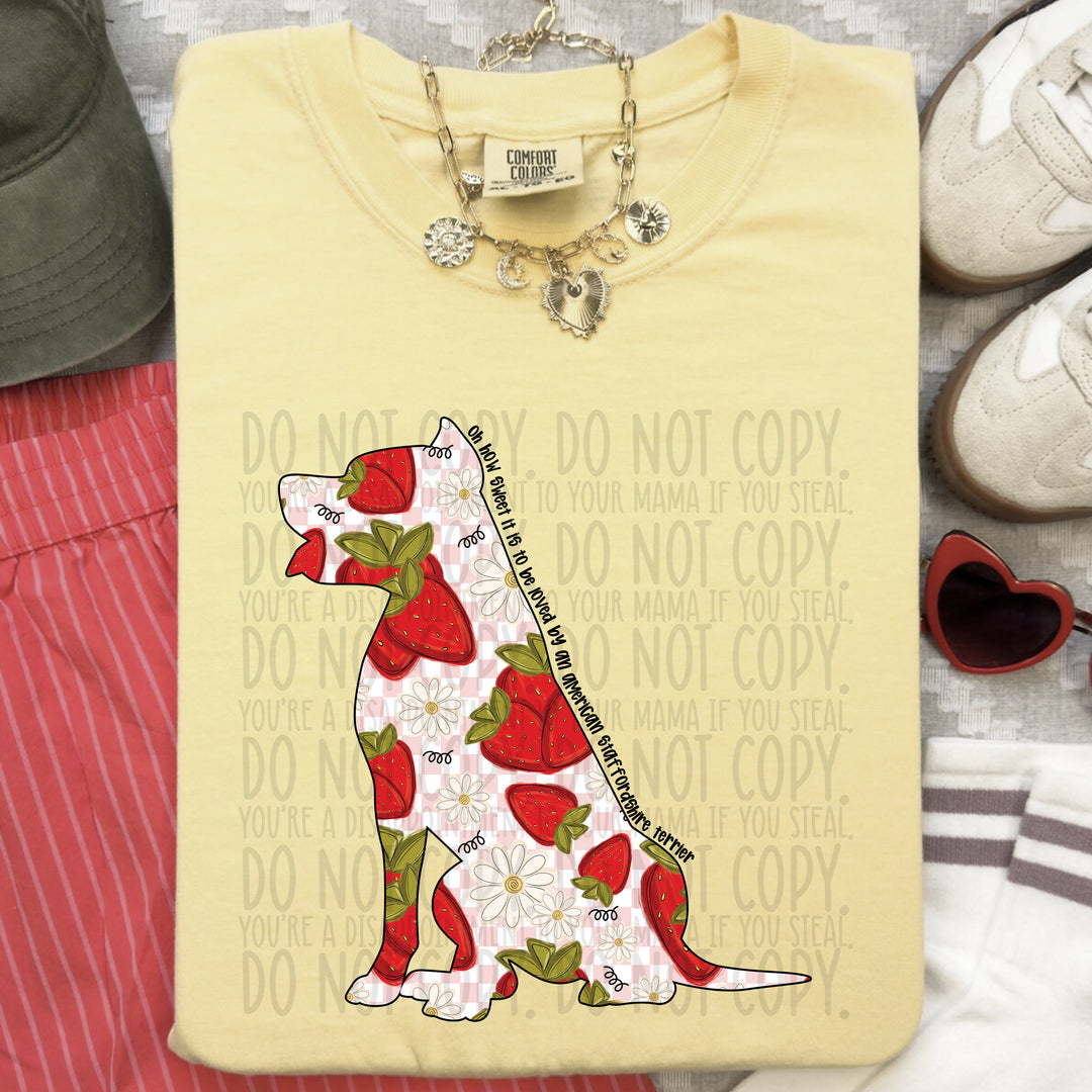 How Sweet Dog DTF Print