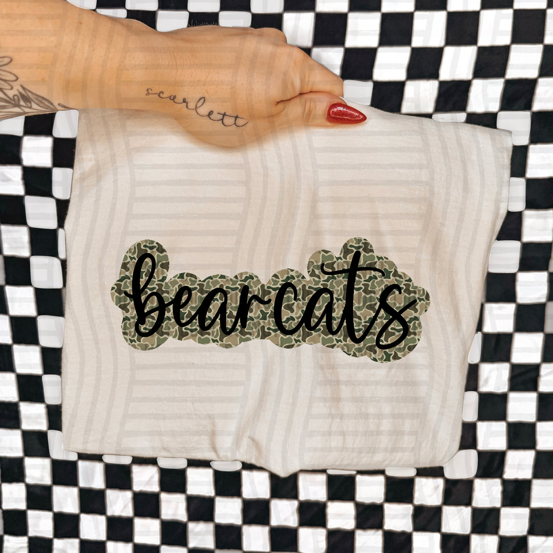 Camo Mascots DTF Print