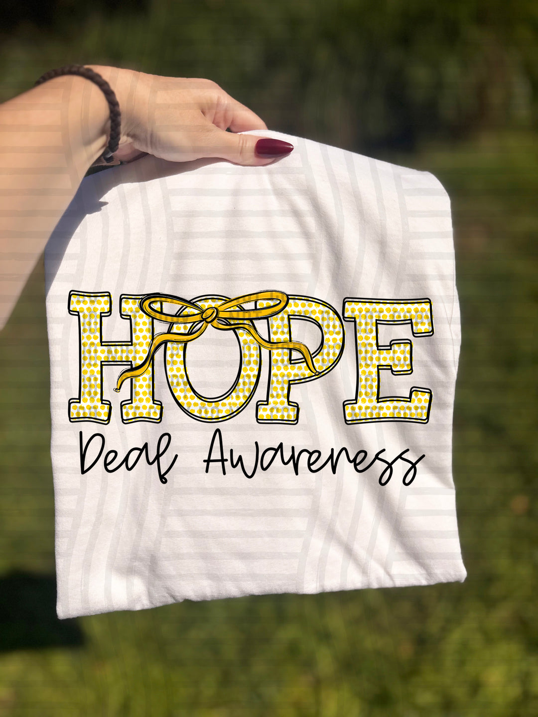Deaf Awareness DTF Print