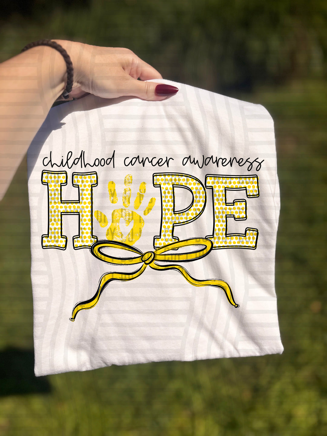 Childhood Cancer Awareness DTF Print