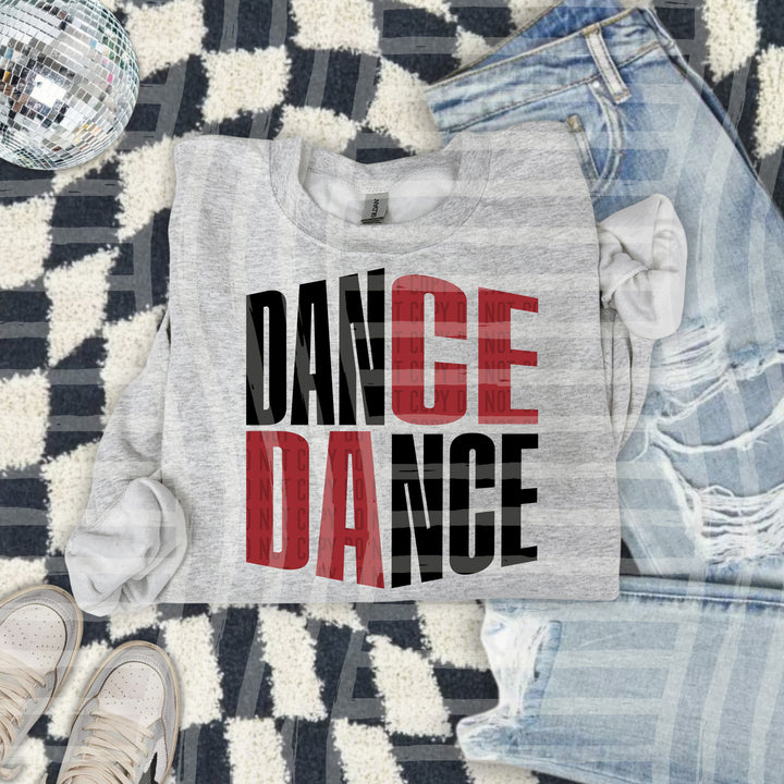 Dance Word Art DTF Print