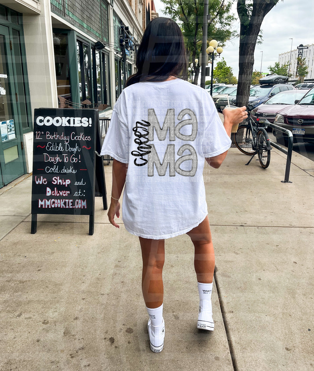 Sports Mama Cheer DTF Print