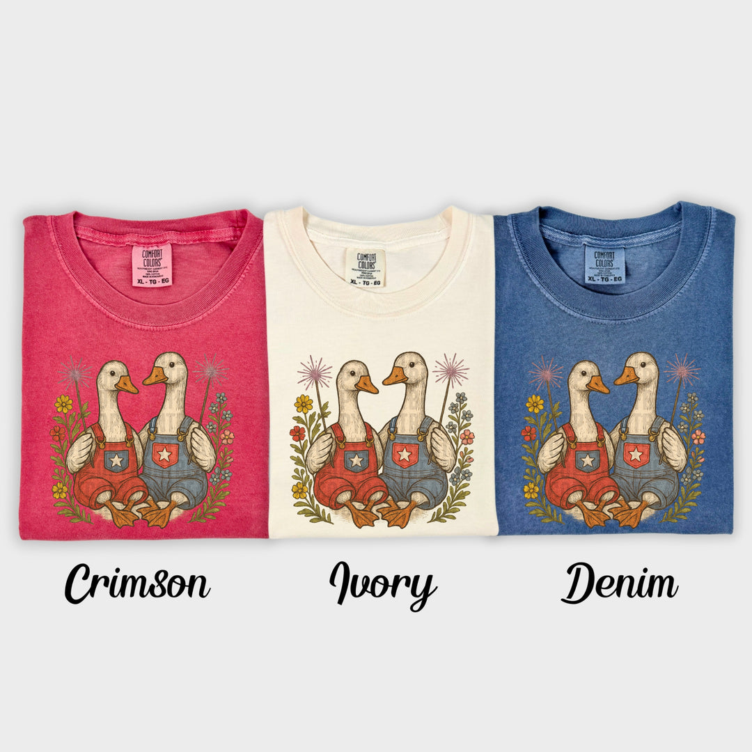 4th Geese DTF Print