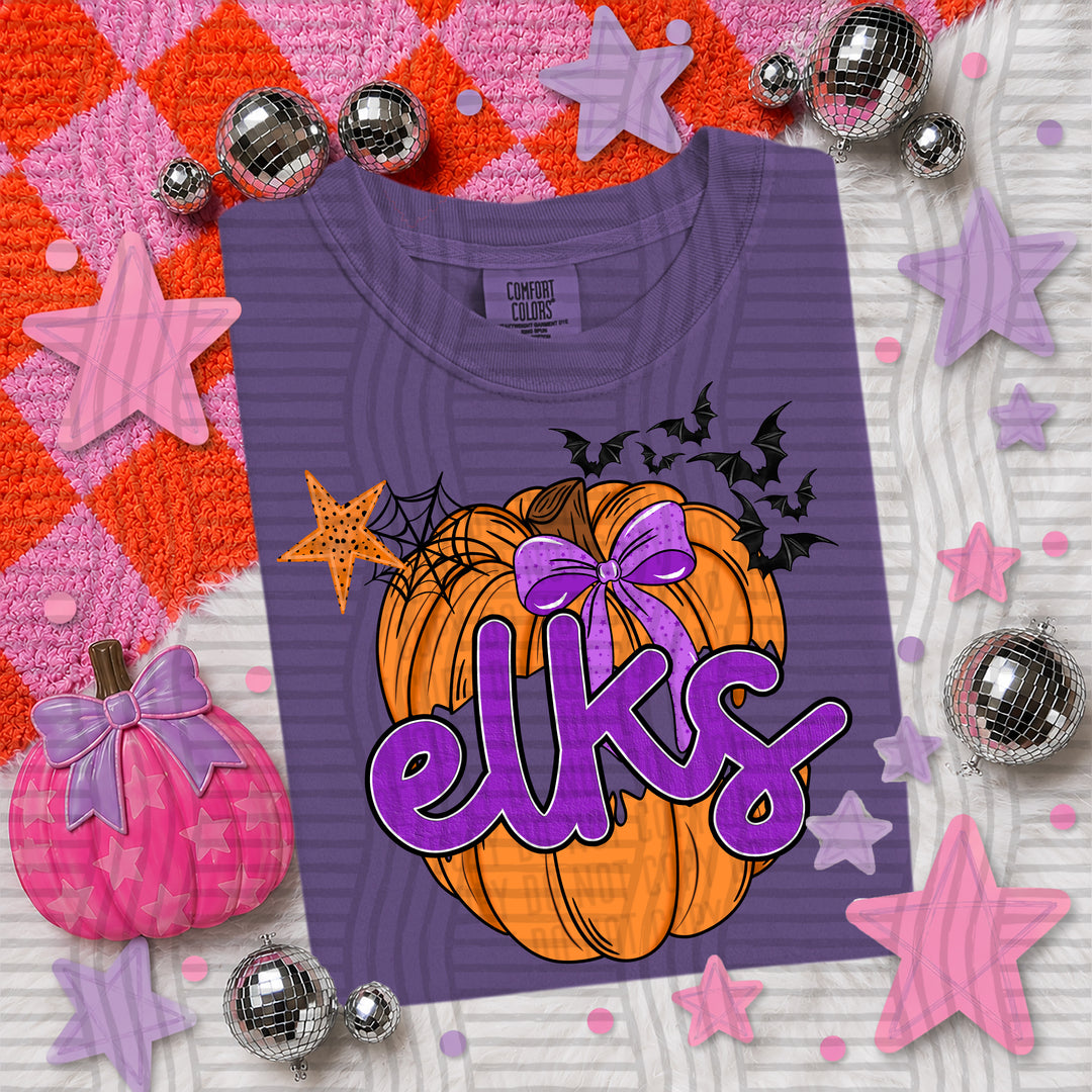 Pumpkin Pop Girly Mascots DTF Print