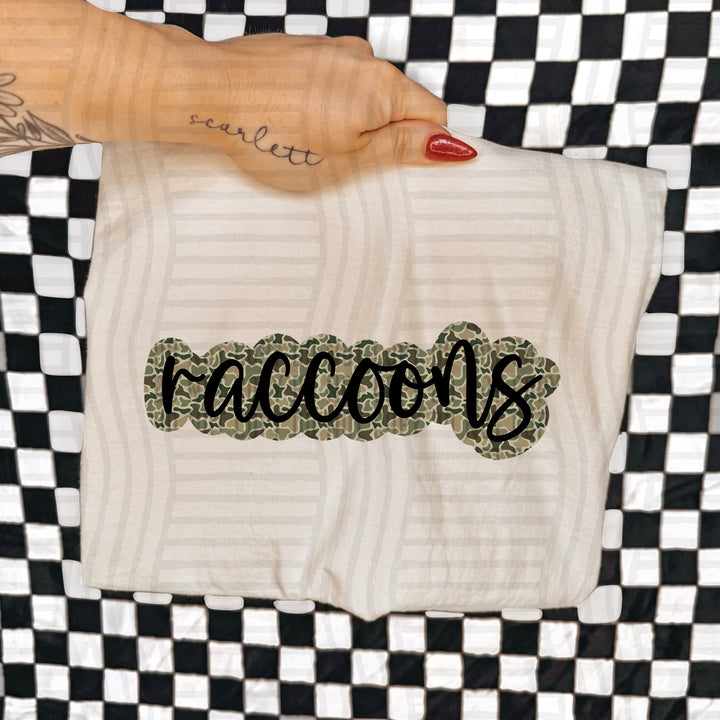 Camo Mascots DTF Print