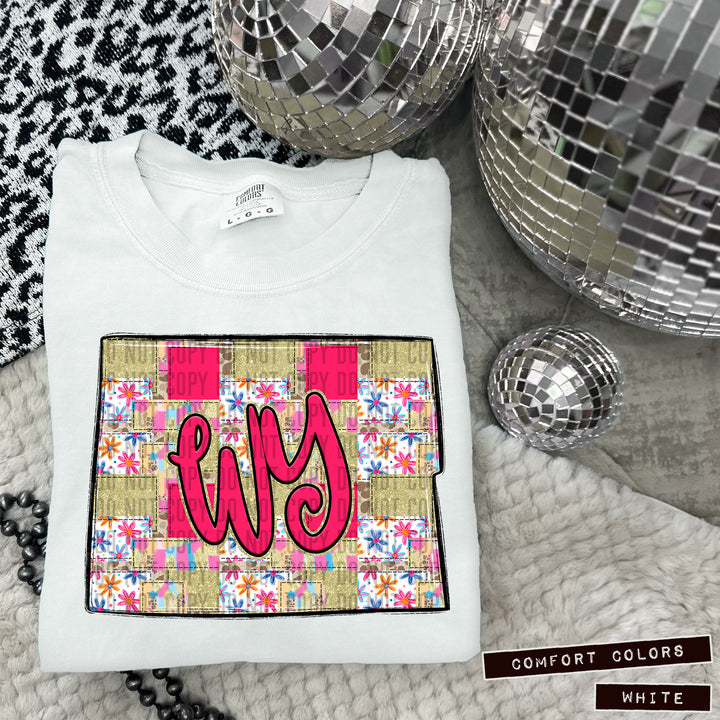 Patches States DTF Print