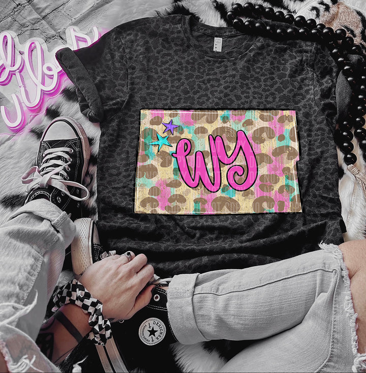 Preppy Bright States DTF Print