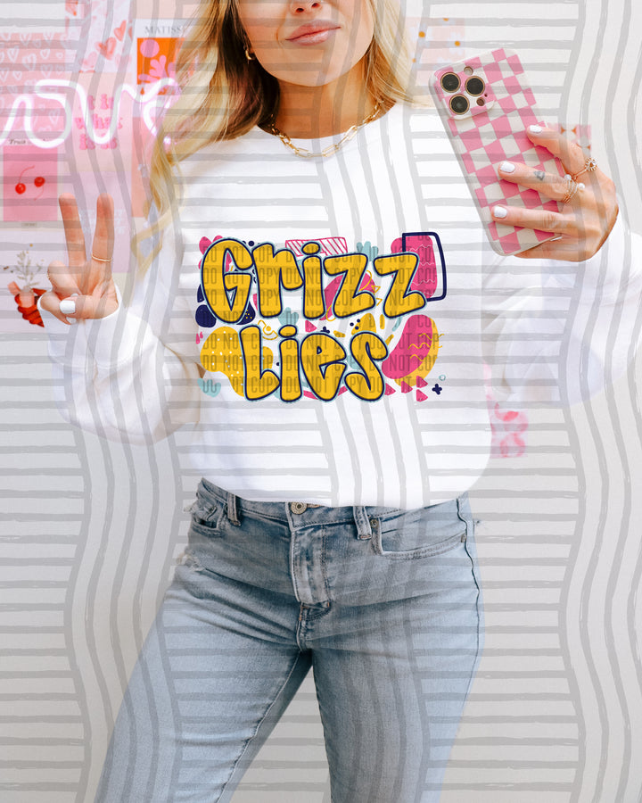 Groovy Mascots DTF Print