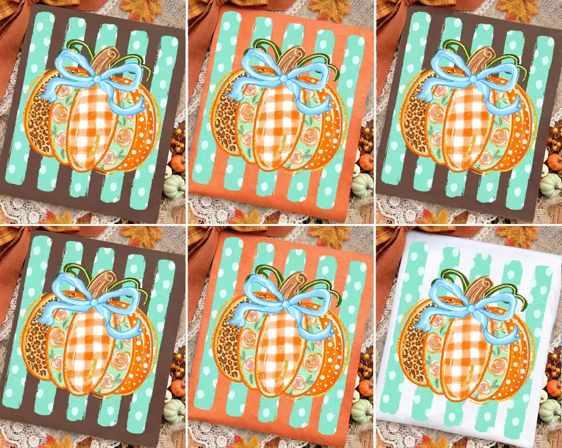 Pumpkin DTF Print