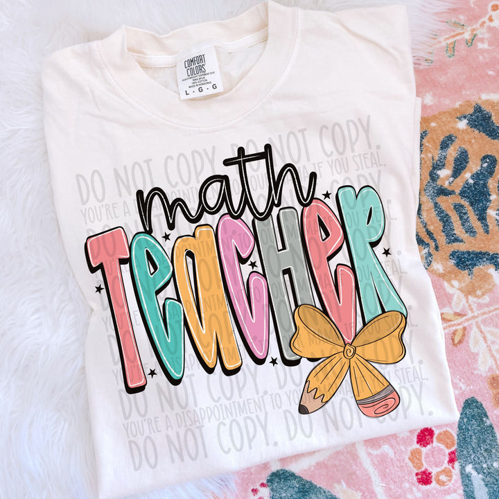 Teacher DTF Print
