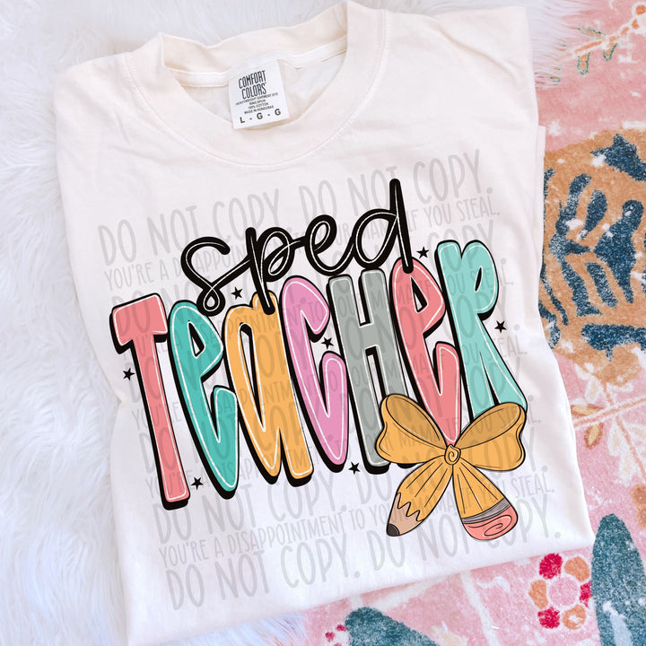 Teacher DTF Print